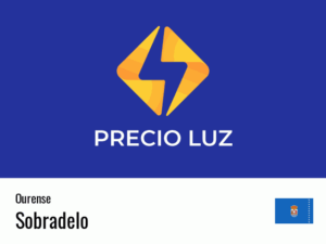 Precio luz hoy horas Sobradelo
