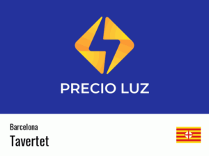 Precio luz hoy horas Tavertet