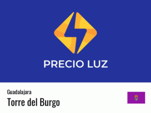 Precio luz hoy horas Torre del Burgo