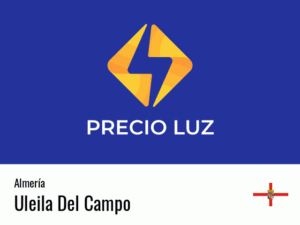 Precio luz hoy horas Uleila Del Campo