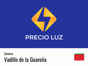 Precio luz hoy horas Vadillo de la Guareña