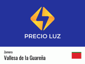 Precio luz hoy horas Vallesa de la Guareña