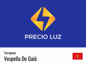 Precio luz hoy horas Vespella De Gaià