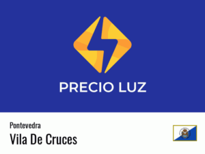 Precio luz hoy horas Vila De Cruces
