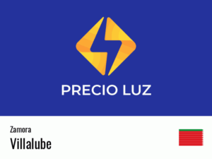 Precio luz hoy horas Villalube