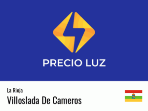 Precio luz hoy horas Villoslada De Cameros