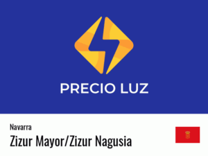 Precio luz hoy horas Zizur Mayor/Zizur Nagusia